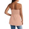 Tube Tops For Women,Cute Sexy Off Shoulder  Print Sleeveless T-Shirt