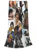 Finn Wolfhard Collage Blankets Actor Flannel Throw Blanket Home Couch Decoration Soft Warm Bedspreads#Color_as The Picture Shows,Size_100X130CM