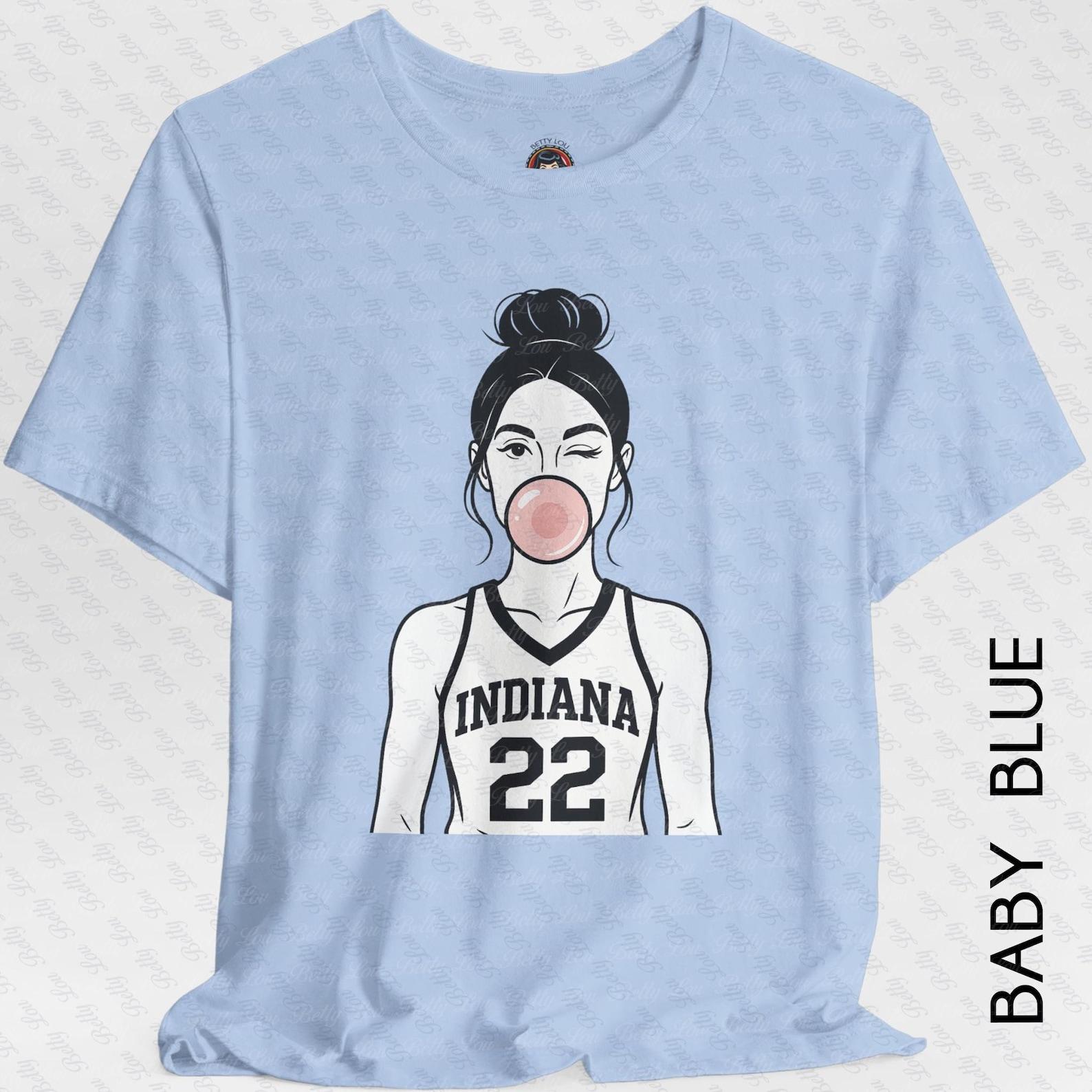 Caitlin Clark Bubble Gum T-Shirt: Bella Canvas Unisex Tee S
