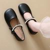 Fashion Genuine Leather Mary Jane Shoes for Spring Summer 2025 New Fashion Soft Soled Comfortable Women's Shoes