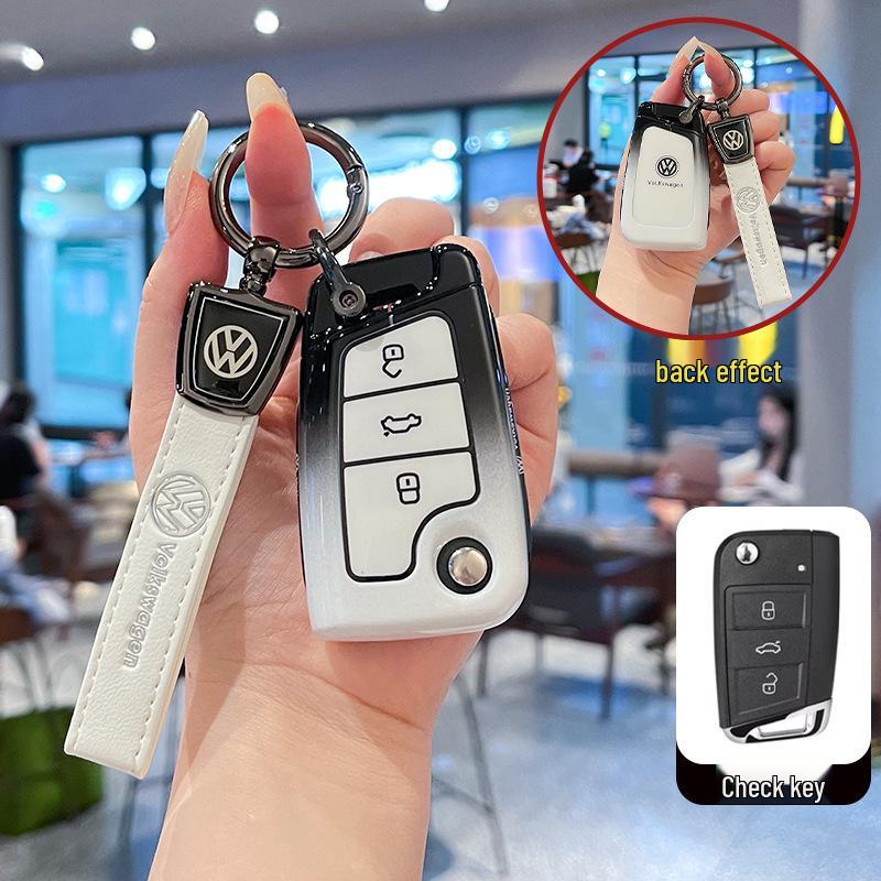 Krytky na klíče Volkswagen pro Sagitar, Bora, Tharu, Tayron, Lavida, CC, Passat, Polo a T-Roc