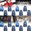 Vielseitiger Cartoon-Print-Rucksack für Schüler mit großem Fassungsvermögen und atmungsaktivem Oxford-Gewebe