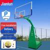 JEEANLEAN Standard Outdoor Portable Basketball Hoop