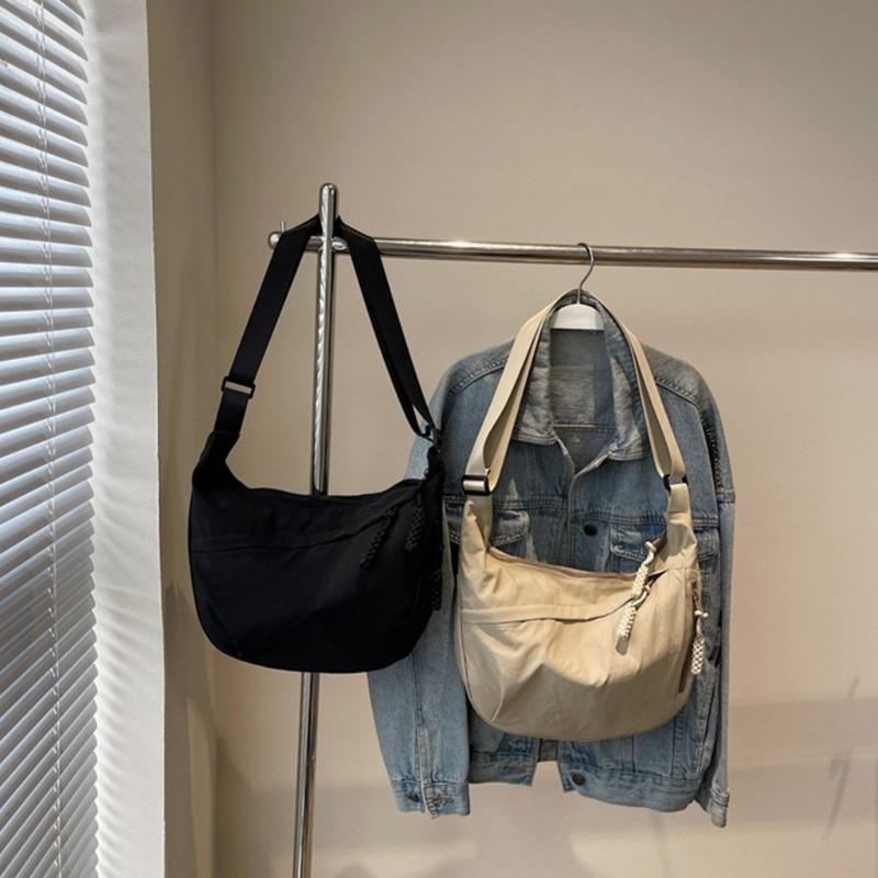 Crescent Bag Crossbody Bag Slings Bag Purses for Women Men Trendy Slouchy Dumpling Bags Half Moon Shape Shoulder Bag