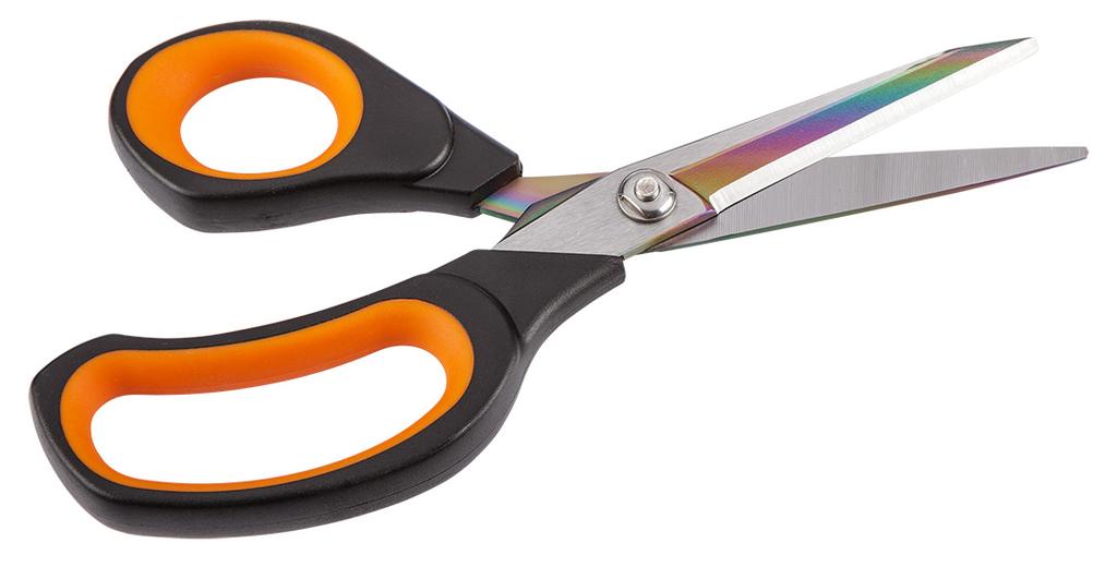 Forged scissors, titanium finish 200mm