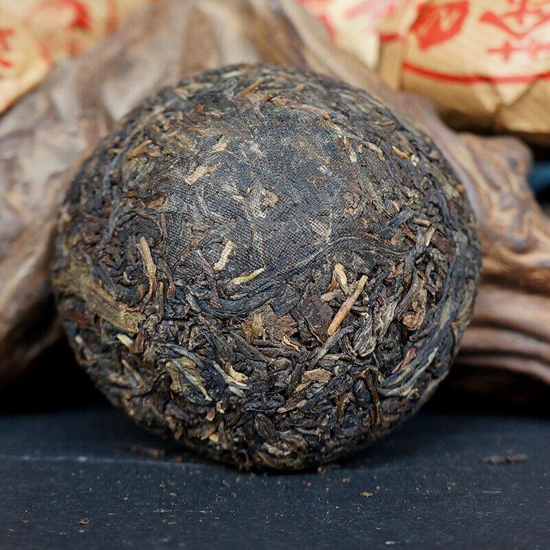 

Китайский выдержанный чай пуэр Xiaguan YI JI Tuocha 2009 года Tuo Cha Pu er Raw Shen, пакетик 500 г