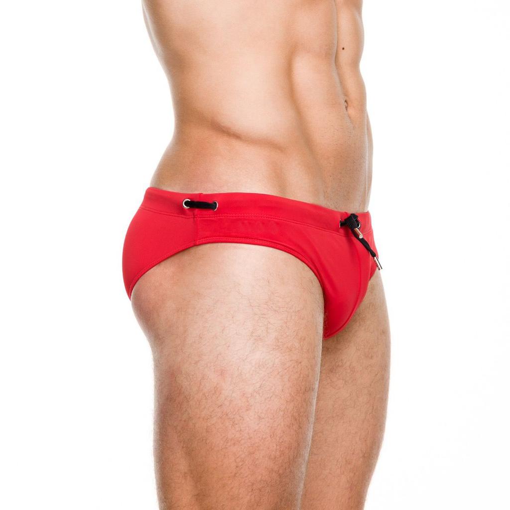 Herren-Badehose mit niedriger Taille, Übergröße, Sommer- und Strandkleidung
