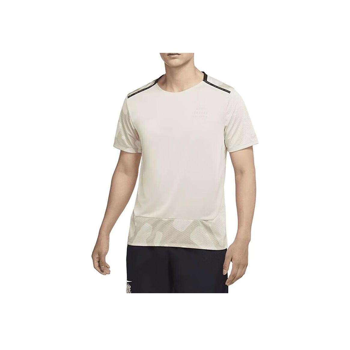 

Nike Comfortable Sports Casual Round Neck Short Sleeve T-Shirt Men Tops Vine-Yellow DQ4758-206 L