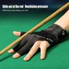 Rękawice bilardowe Lewa ręka Trzy palce Snooker Bilard Rękawice antypoślizgowe Naklejki Elastyczność Bilard Treningowe Rękawice Akcesoria