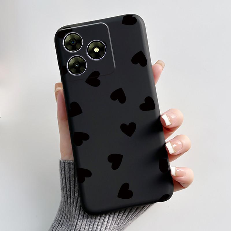 Pentru Blackview Wave 8C 6.56" Wave 8 Black View Wave8C Wave8 Spate TPU Silicon Moale Carcasă Telefon Luxos Drăguț Iepuraș Iubire Husa Amuzantă