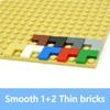 60pcs MOC Brick Tile 2x2 Corner Thin 2+1 Dots Educational Enlighten Children Kids Toys 60pcs Building Blocks Tile 14719