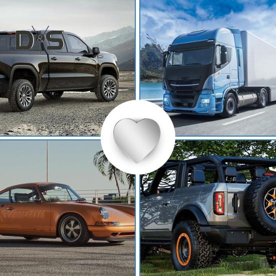 2Pcs Heart Shaped Blind Spot Mirrors for Cars Anti-breaking Convex Rearview Mirror Wide Angle Convex Mirror Stick-On Side Mirror for Enhanced Safety