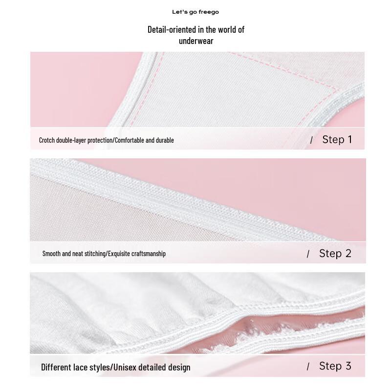 Freego Women's Disposable Cotton Underwear