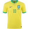 Nike Brazil National Team Soccer Jersey Player Edition Men's Yellow (Unisex) Soccer Jerseys DN0618 740