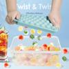Ice Molds Fun Shapes Set Ice Cube Mold Small Round Ice Cube Tray Refrigerator Spherical DIY Moulds Ice Ball Maker Kitchen Tools