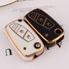 Soft TPU Remote Key Case Flip Key Case Holder Shell Cover for Fiat 500/Panda/ Stilo/Punto/Doblo/Grande/Bravo 500/Ducato/Minibus