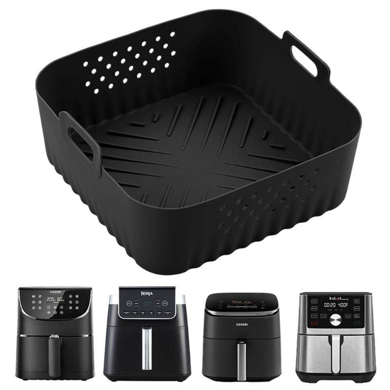 Air Frying Machine Silicone Liner Nonstick Reusable Air Frying Machine Basket Liner for NA230 Silicone Liner Oven