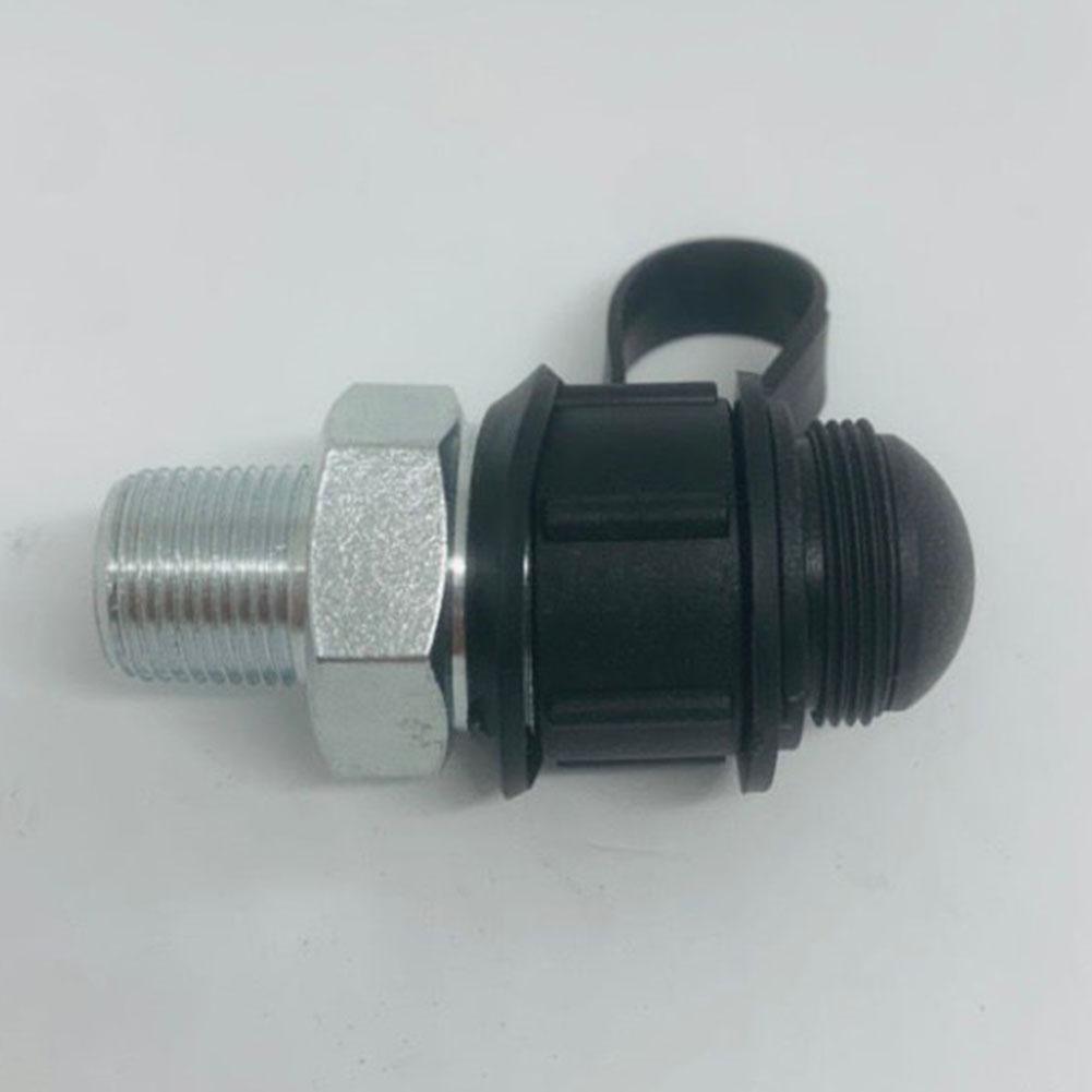 8 (Mm) Hydraulic Coupling External Thread Plated Steel