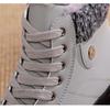 Velvet Martin Boots for Girls Winter High Top Warm Cotton Shoes Snow Boots