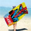 Personalized "Spider-Man Web Theme" Beach Towel Microfiber Beach Towel Thin Absorbent for Beach Swimming Yoga Bath Sports. 091057