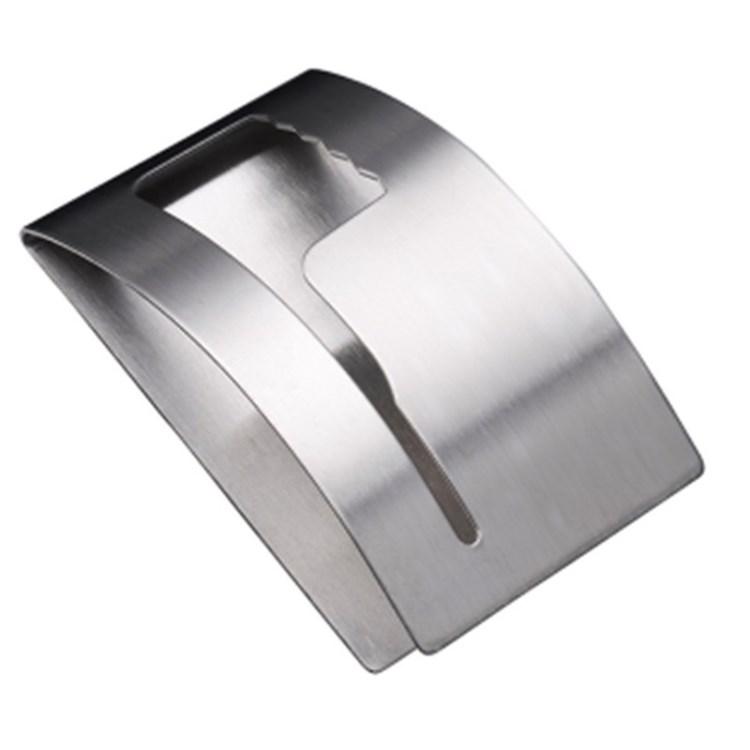 

Self Adhesive Towel Hook Holder Non-Drilling Kitchen Dish Towel Holder Silver B