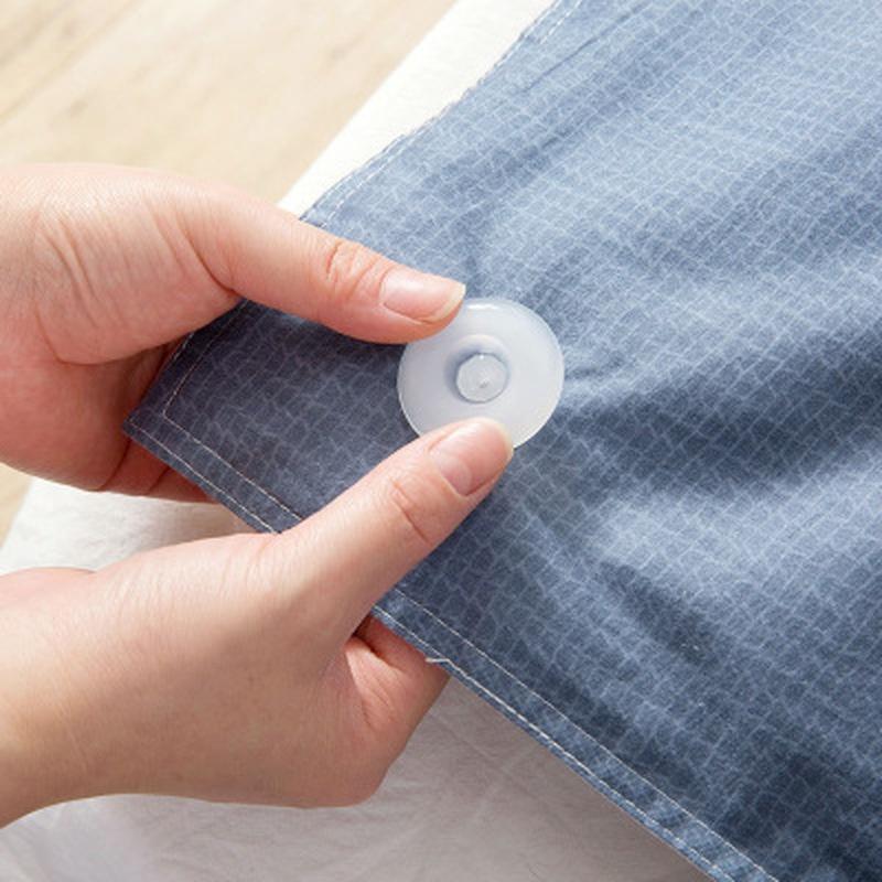 New 4Pcs/Set Home Useful Bed Duvet Covers Sheet Holder Clip Clamp Fastener Quilt Cover Gripper