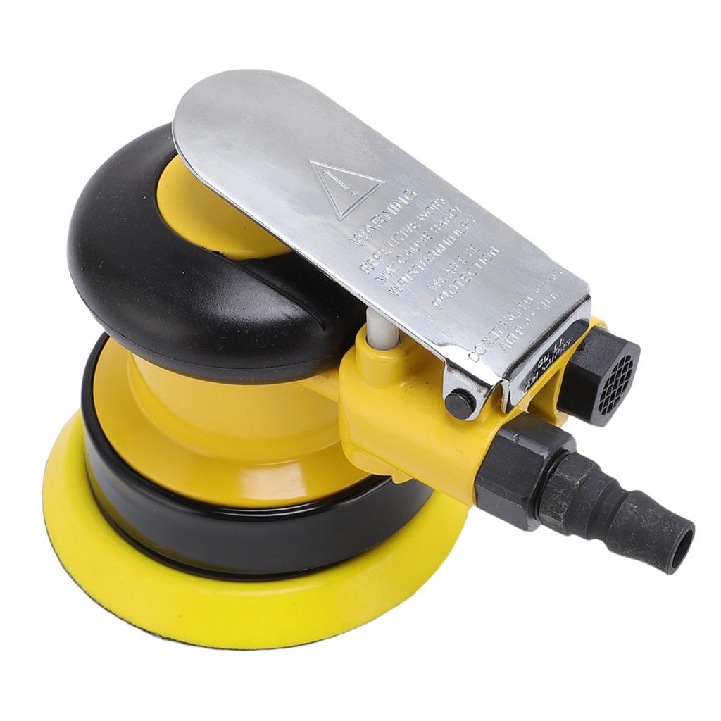 4 Inch Air Sander 10000RPM 1 4in Inlet Low Vibration Dual Action Pneumatic Polisher for Car Ship Polishing Waxing