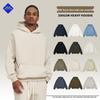 2025 Herren Oversize Dicker Hoodie, Mit Samt gefüttert, Herbst/Winter Kollektion, 350g Trendiger Amerikanischer Stil.