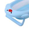 Baby Bath Tub Foldable Cute Cartoon Stable Toddler Tub with Intelligent Temperature for Baby Kids