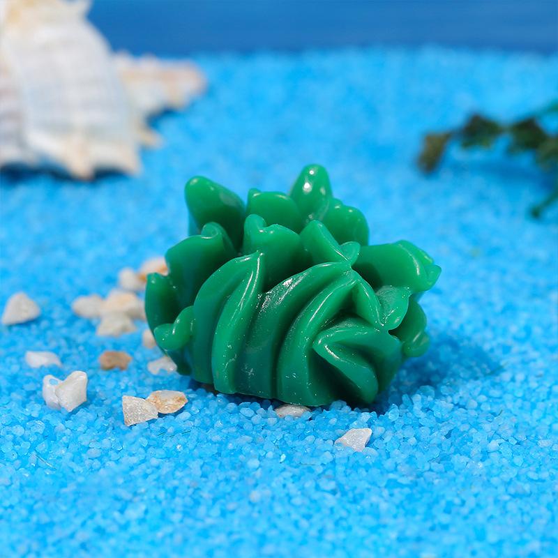 Simulated Coral Aquarium Fish Tank Farming Small Ornaments Gift Decoration Eight Melon Fish DIY Ornaments