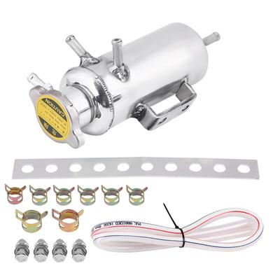Serbatoio di recupero liquido di raffreddamento in alluminio da 350 ml per auto SUV, Kit serbatoio universale