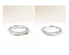 999 Sterling Silver Adjustable Couple Rings: River of Love Design for Men & Women, Exquisite and High-End