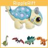 Cute And Soft Jurassic Dinosaur Plush Toys Available In Five Different Species!