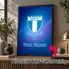 Custom Name Malmö FF 5D Diamond Painting Personalized Full Drill Diamond Art Kit Gift