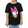 Disney Girls Daisy Duck Head Painted Cotton T-Shirt