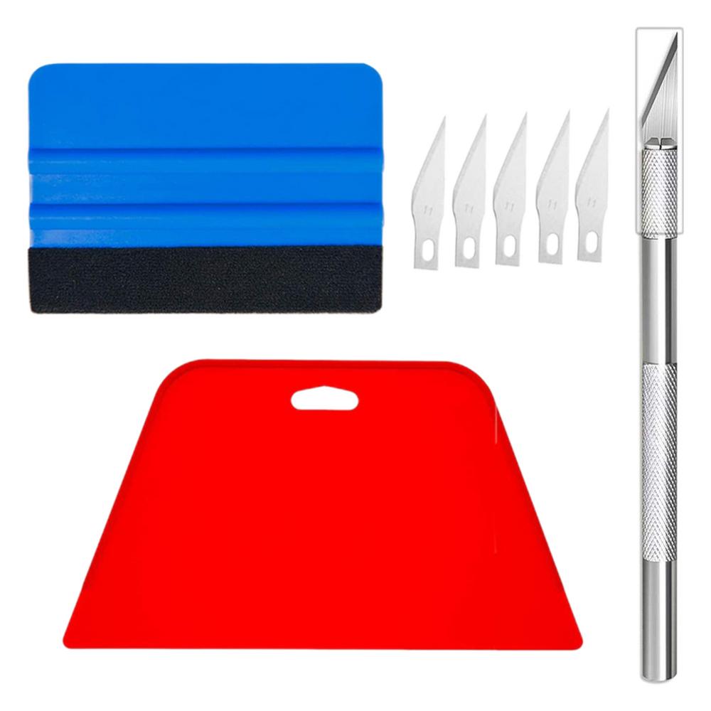 Wallpaper Application Kit Application Smoothing Wallpaper Kits Tool Portable Vehicle Window Tint Film Tools For Car Set 3