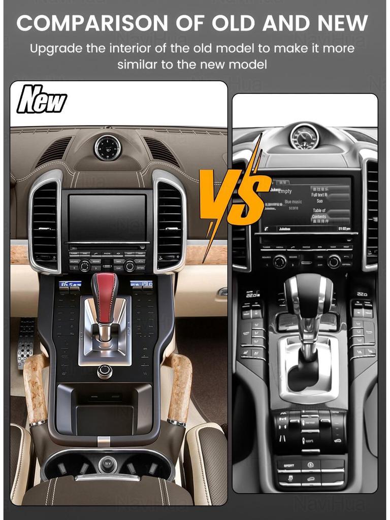 Upgraded LCD Touch Screen Control Panel for Porsche Cayenne (2010-2016 Models)