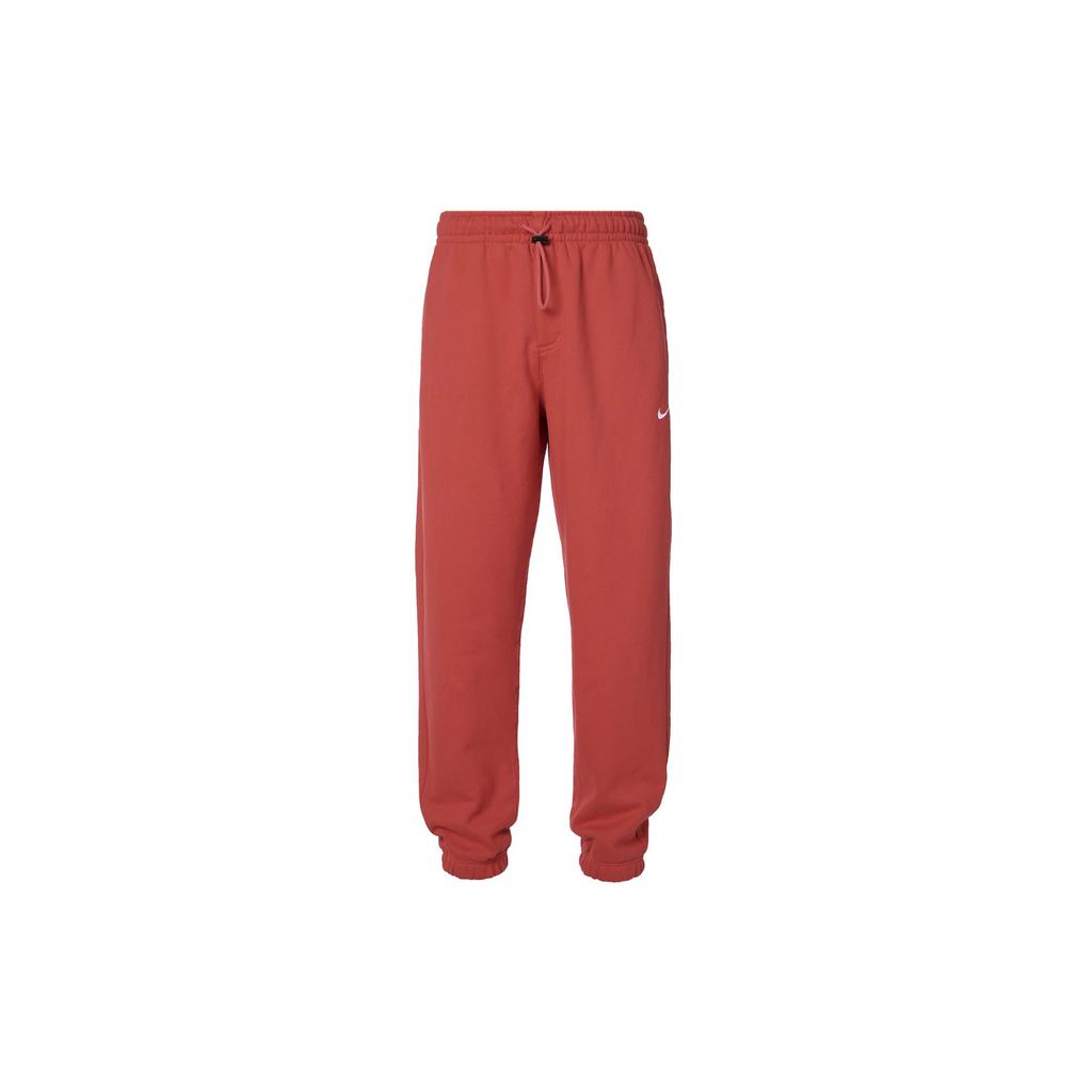 Nike Casual Pants Men's University Red Thickened Cuffed Pants AV8279-657