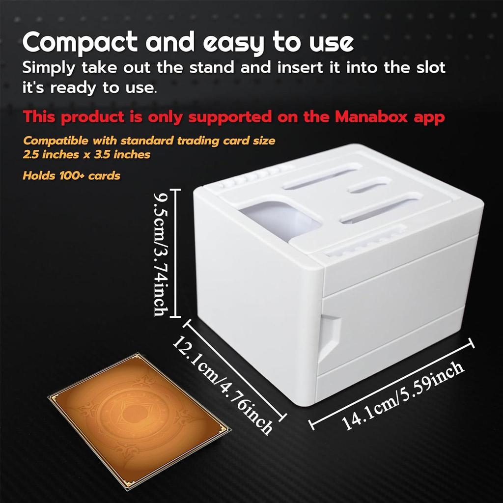 Trading Card Scanner Phone Holder Quickly Scan Gathering Accessories Non-Slip Adjustable Bracket for Collecting Display Storage