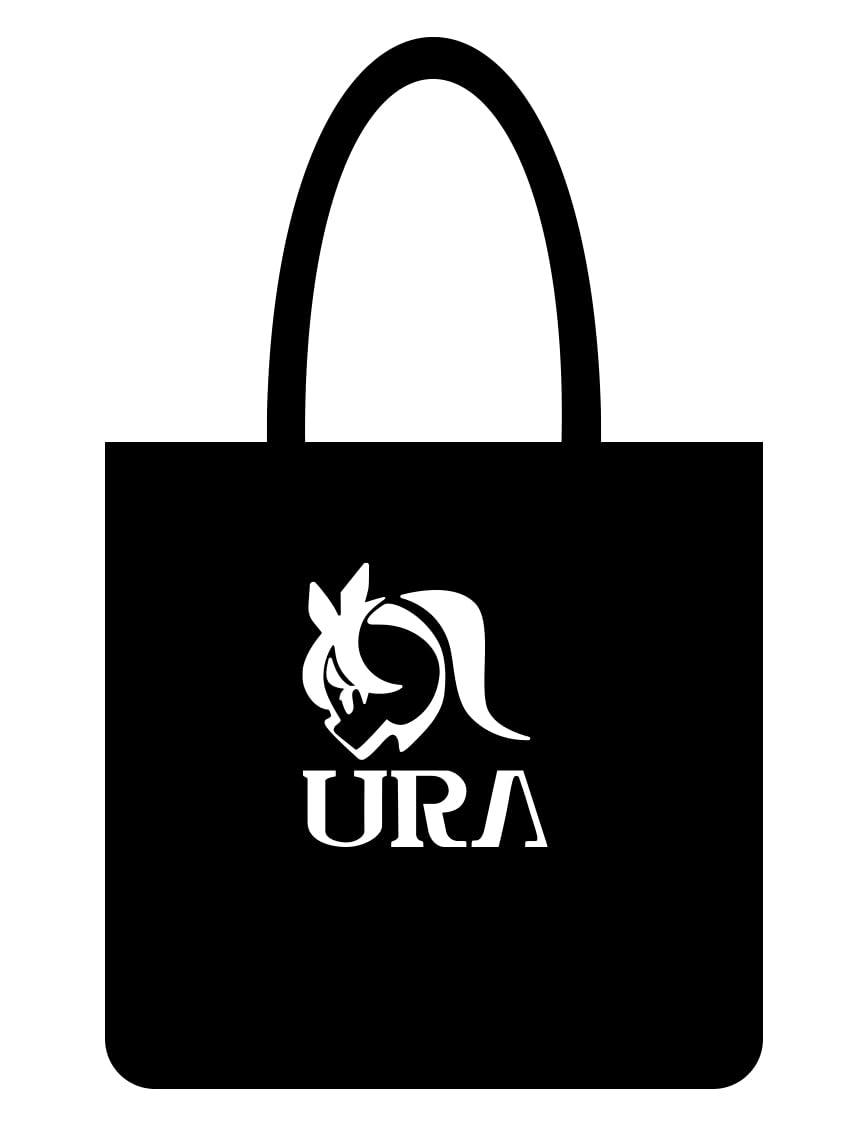 

Uma Musume URA Tote Bag Black x White
