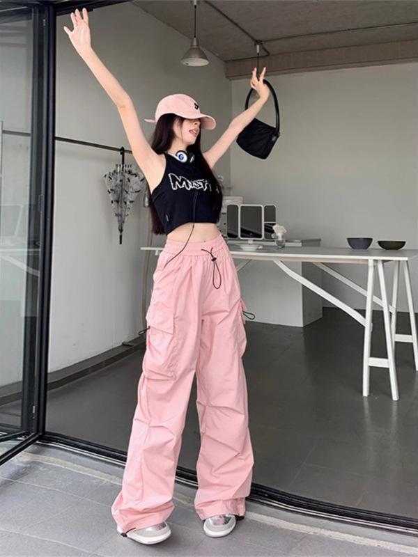 Women's Quick-Dry Wide Leg Workwear Pants - Spring/Summer 2024 Edition