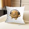 Cute T-Tuktak Potato Pillow Case Ultra Soft Skin Friendly Fabric Cloud Like Comfort & Concealed Zipper