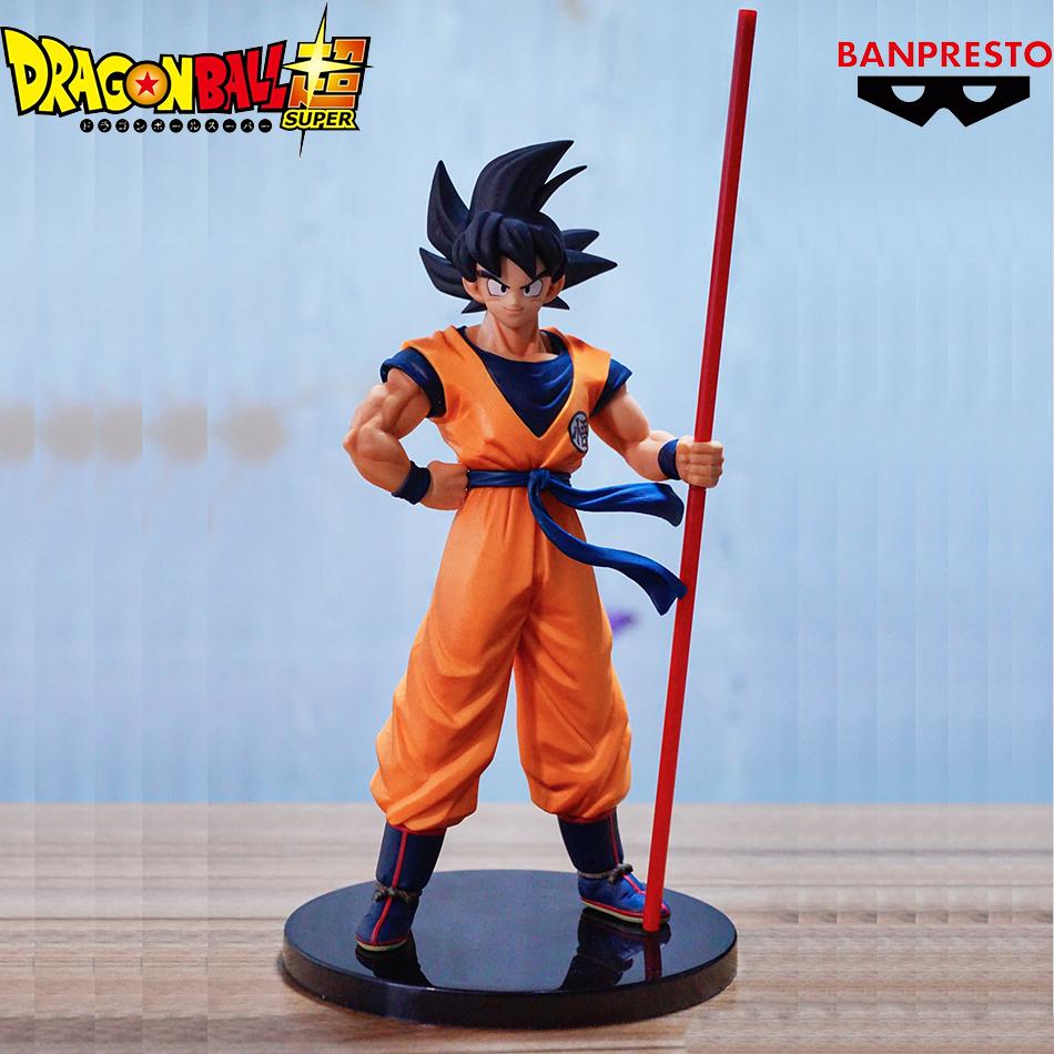 Fashnics Dragon Ball Son Goku Super Saiyan Anime Figure 16Cm Goku Dbz Action Figure Model Gifts Collectible Figurines For Kids