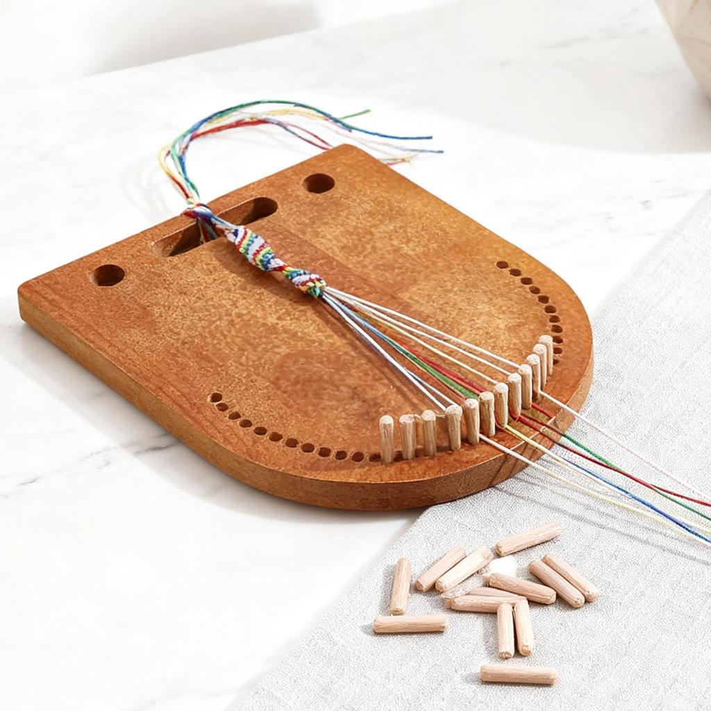 Narzędzie do robienia bransoletek Akcesoria do plecenia biżuterii Rzemiosło Twórca opasek na nadgarstek Dla dzieci Dziewczynek Dzieci Kobiet Hobbystów