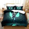 New Game Jett Valorant Bedding Set Single Twin Full Queen King Size Bed Set Adult Kid Bedroom Duvet Cover Sets Anime Yataklar