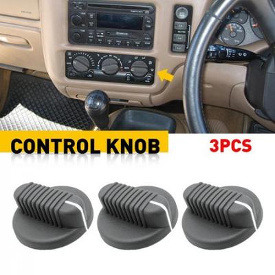 3x Climate Knob Control Heater AC For 98-05 Chevy Blazer S10 GMC Jimmy Sonoma US