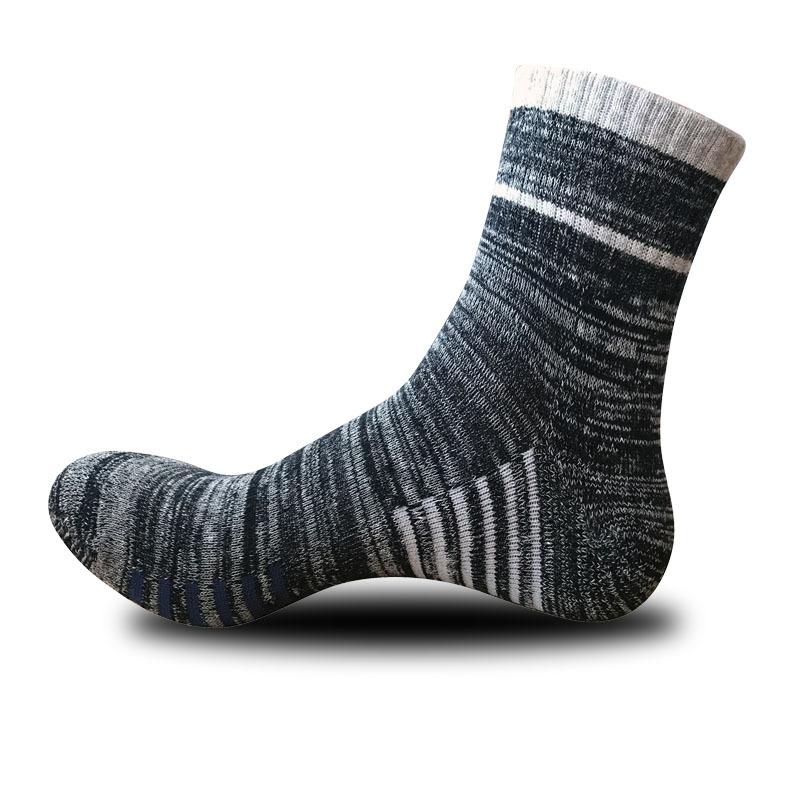 Winter Men Socks Thicken Thermal Wool Pile Cashmere Snow Socks Climbing Hiking Sport Seamless Boots Sleeping Socks 1/2/5 Pairs