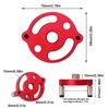 3-10mm Vertical Doweling Jig Kit Self Centering Drill Guide Locator Aluminum Alloy Woodworking Hole Puncher DIY Furniture Connection