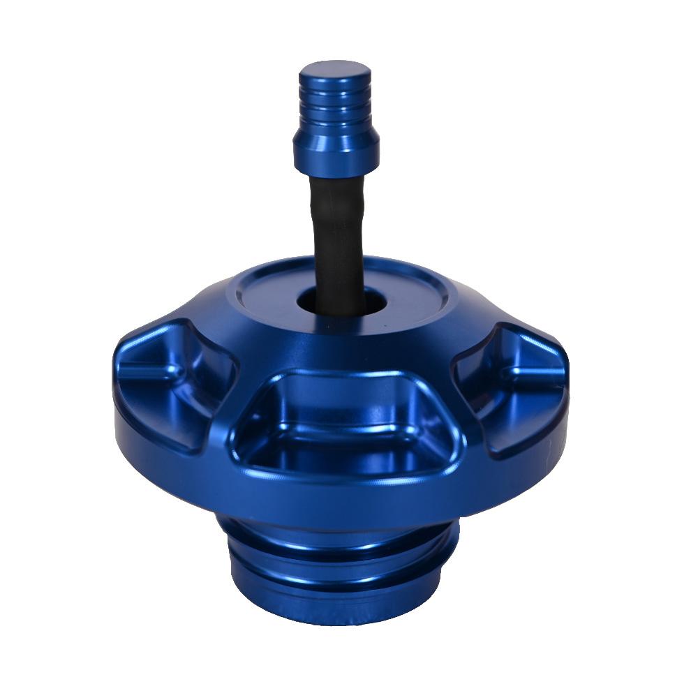 MX Club Style Vented CNC Aluminum Gas Cap Universal for Harley Davidson All Female Threaded Gas Tanks Except Touring 2023.5-2025