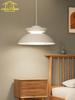 Danish Design Simple Black/White Pendant Lamp LED E27 Wabi-sabi Modern Light Fixtures Restaurant Bedroom Kitchen Coffee Table